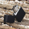 Zippo Classic 218, матовая чёрная + бензин