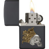 Zippo Classic 29100 — зажигалка, чёрный матовый